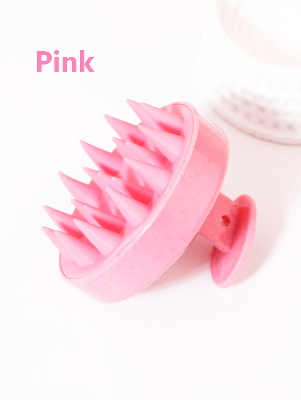 Silicone Scalp Massage Brush – Shampoo Brush for Hair Washing | Salon & Home