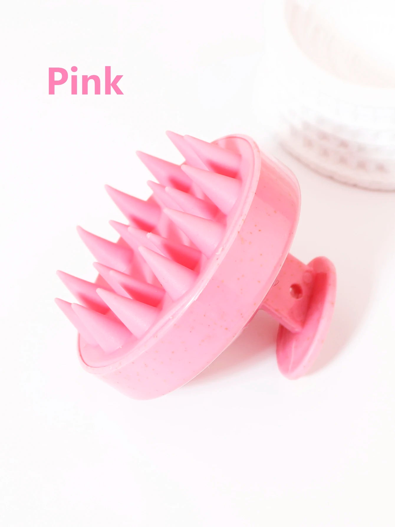 Silicone Scalp Massage Brush – Shampoo Brush for Hair Washing | Salon &amp; Home