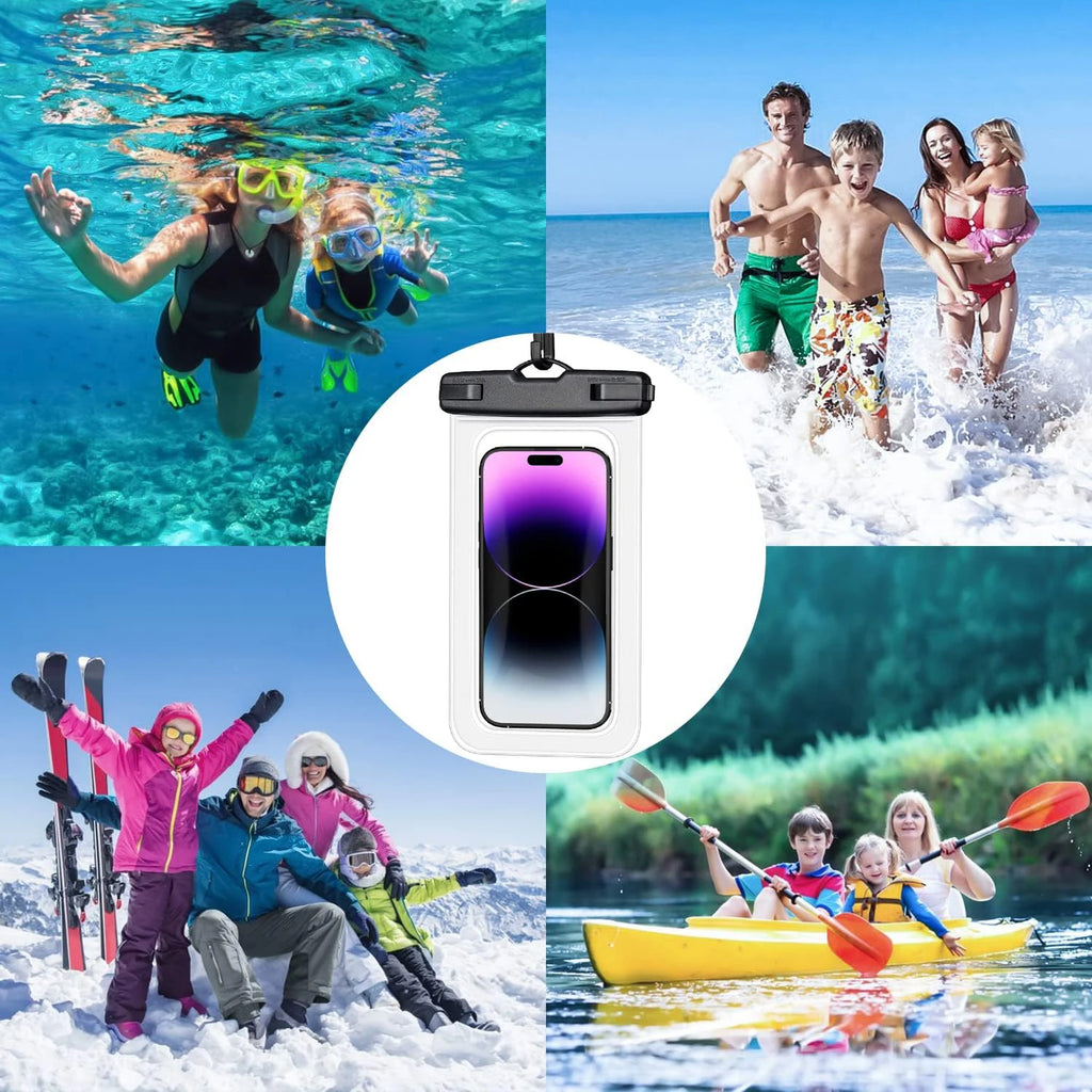 Waterproof Phone Pouch – Universal Underwater Case for Swimming & Water Sports