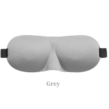 Lightweight 3D Sleep Mask – Soft Contoured Eye Shade for Travel &amp; Rest