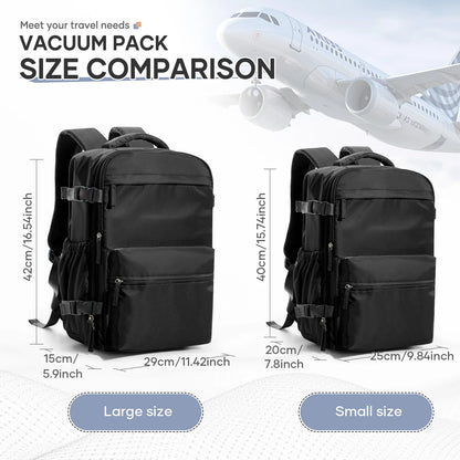 Expandable Travel Backpack with Air Compression – Cabin-Approved Hand Luggage