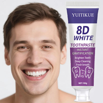 Purple Toothpaste for White Teeth – Deep Cleaning &amp; Fresh | 100g Teeth Whitening