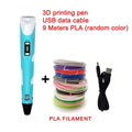 Electronic 3D Pen with 9 Meters of PLA Filament – USB-Powered 3D Printing Pen for Creative Drawing & Crafting