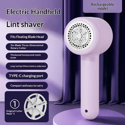 Lint Remover For Clothing Electric Pellet Fluff Remover Rechargeable Portable Fabric HairBall Shaver Removes Lint From Clothes