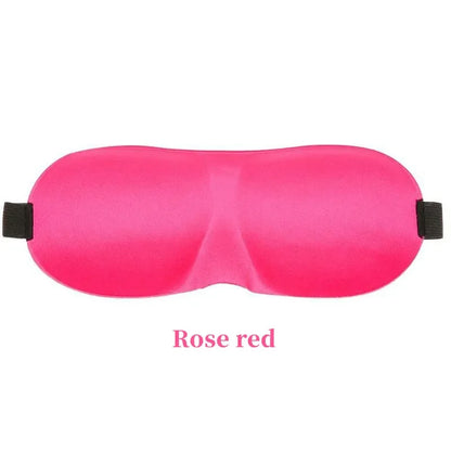 Lightweight 3D Sleep Mask – Soft Contoured Eye Shade for Travel &amp; Rest