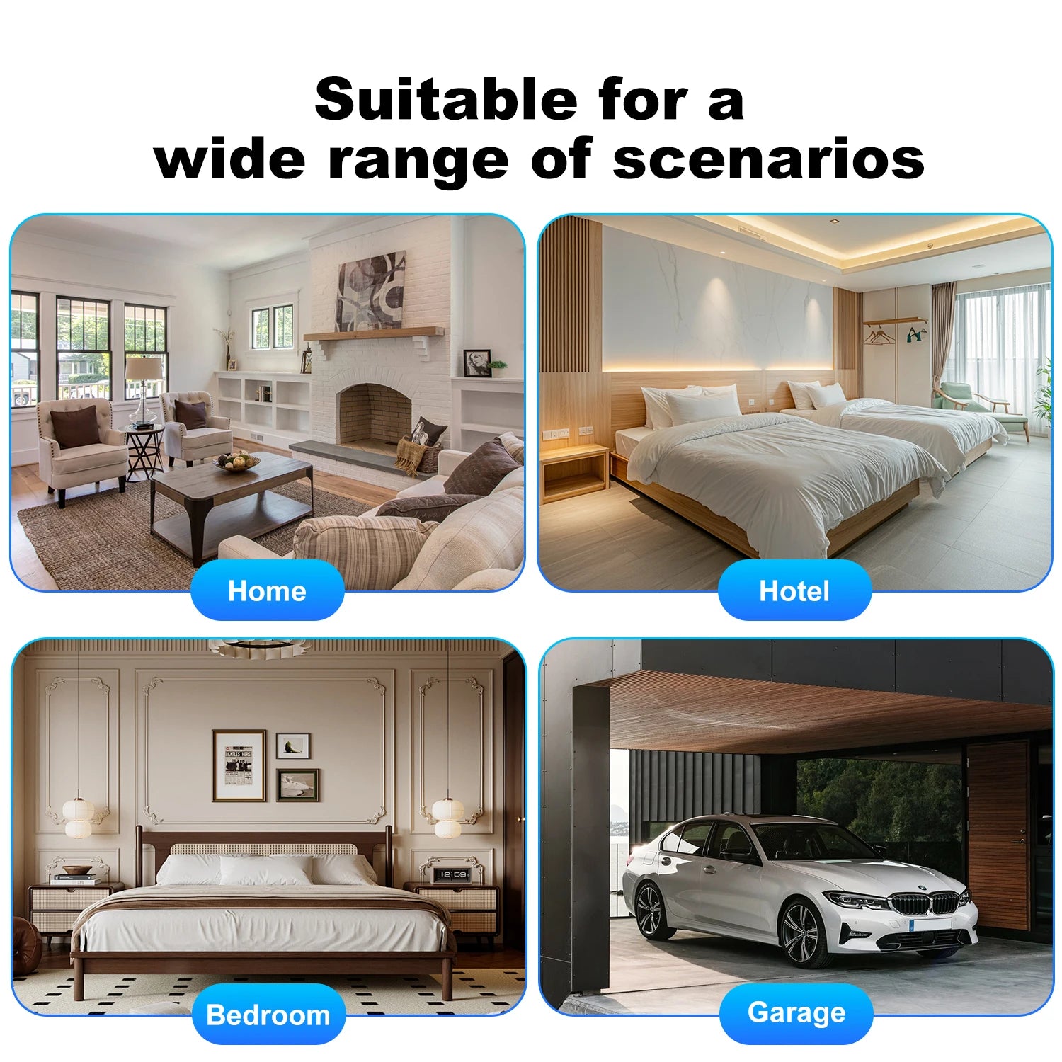 Tuya Smart Door Lock with Fingerprint - App Remote Control Electronic Lock with Alexa Integration