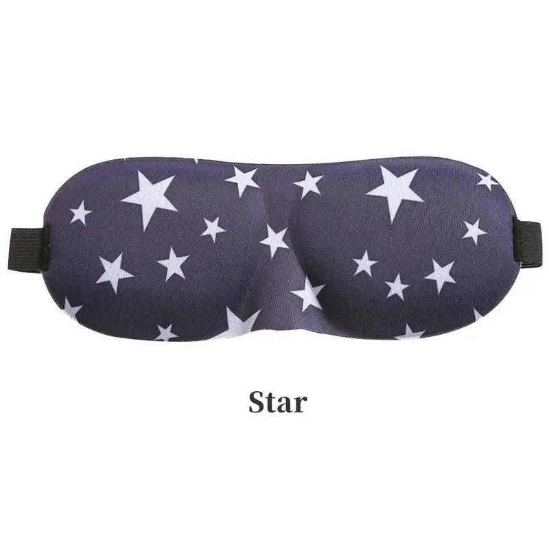 Lightweight 3D Sleep Mask – Soft Contoured Eye Shade for Travel & Rest