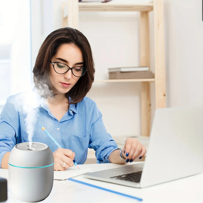 Portable Mini Water Drop Humidifier – USB Desktop Mist Maker for Indoor Use