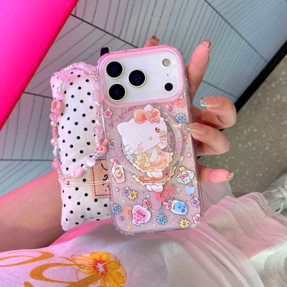 Cute Hello Kitty Phone Case – Anti-Drop Cover for iPhone 17, 16, 15, 14, 13 Pro Max